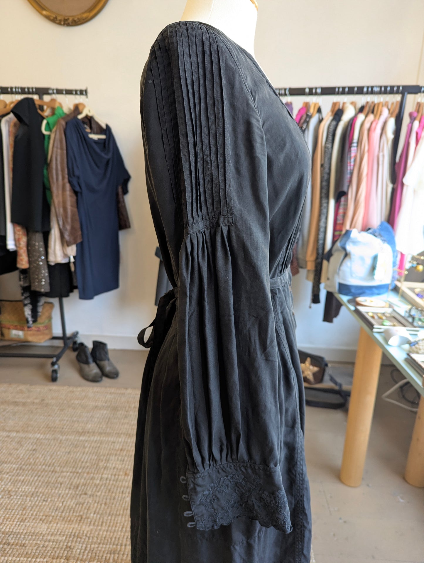 Pauw Amsterdam Black Midi Dress
