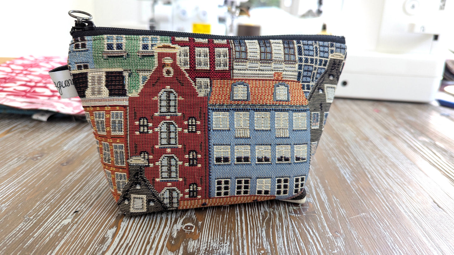 Amsterdam canal houses pencil case