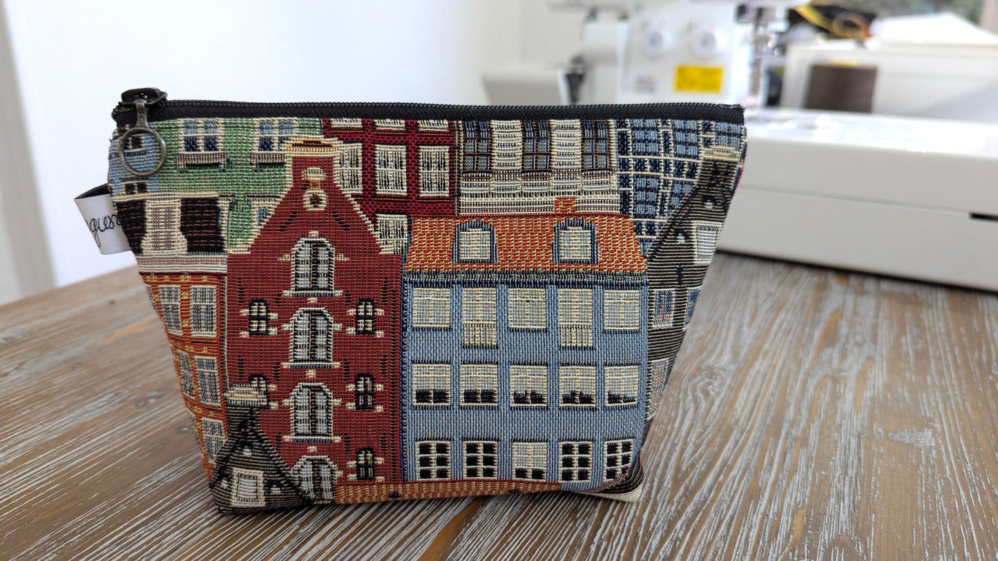 Amsterdam canal houses pencil case