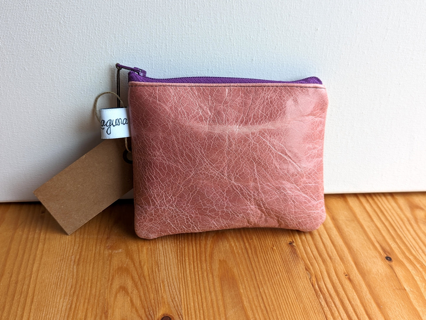 Leather coin purse