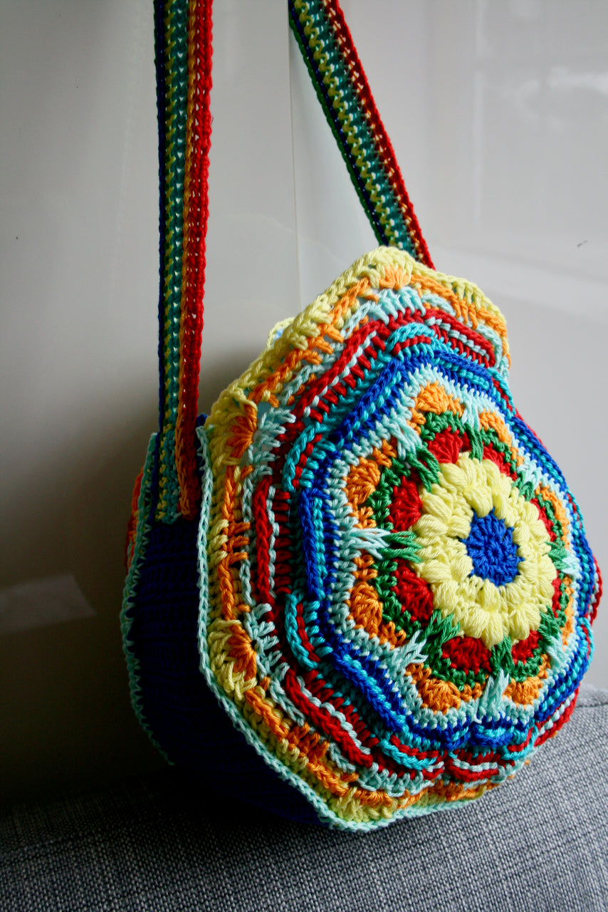 Granny crochet shopper bag pattern (234)