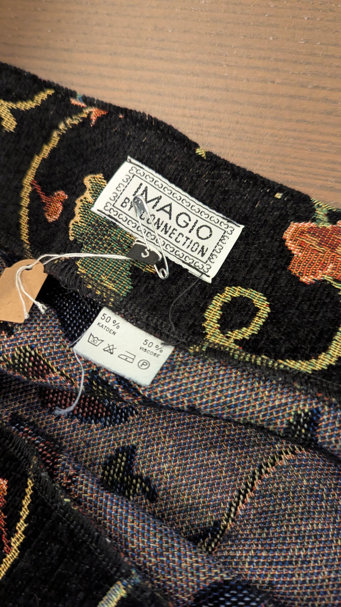 Vintage Tapestry mini skirt