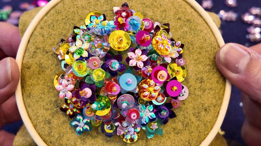 "Spring in a Box" Bead Sculpting Kit: DIY 3D Floral Embroidery (Presale Launch)