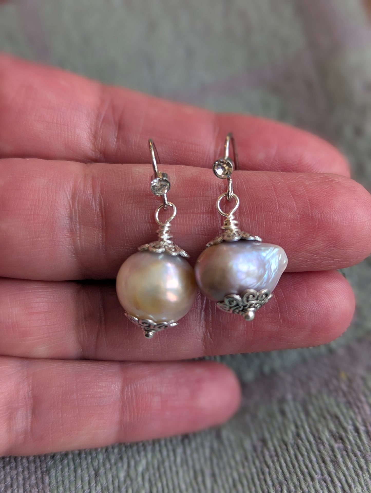 Freshwater Pearl Earrings