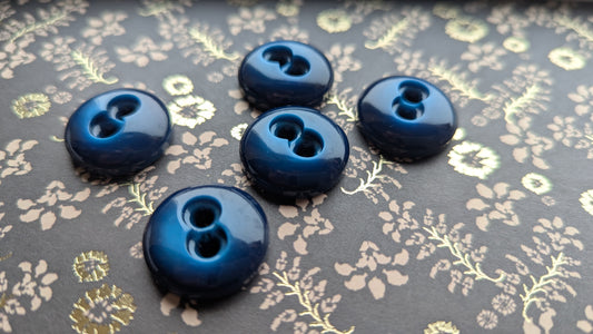 Blue buttons