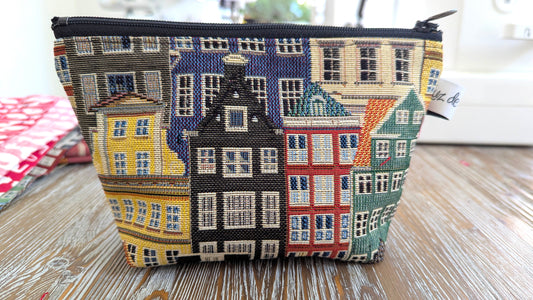 Amsterdam canal houses pencil case