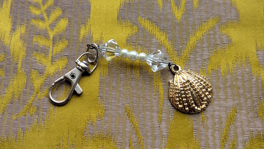 Upcycle Beaded keychain