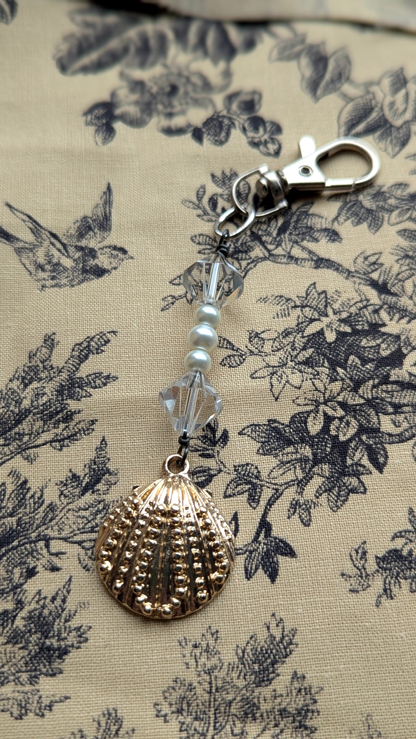 Upcycle Beaded keychain