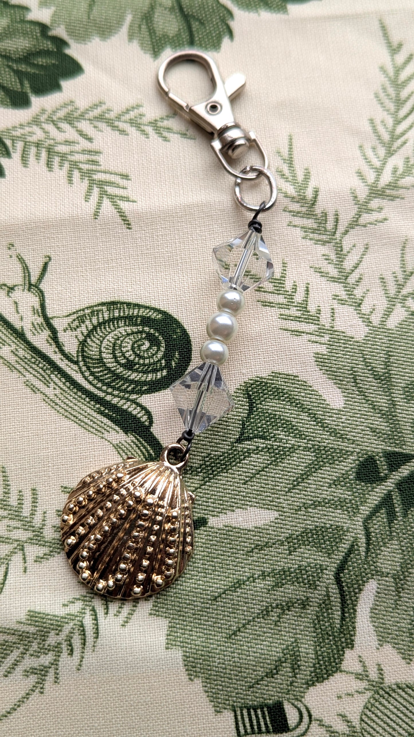 Upcycle Beaded keychain