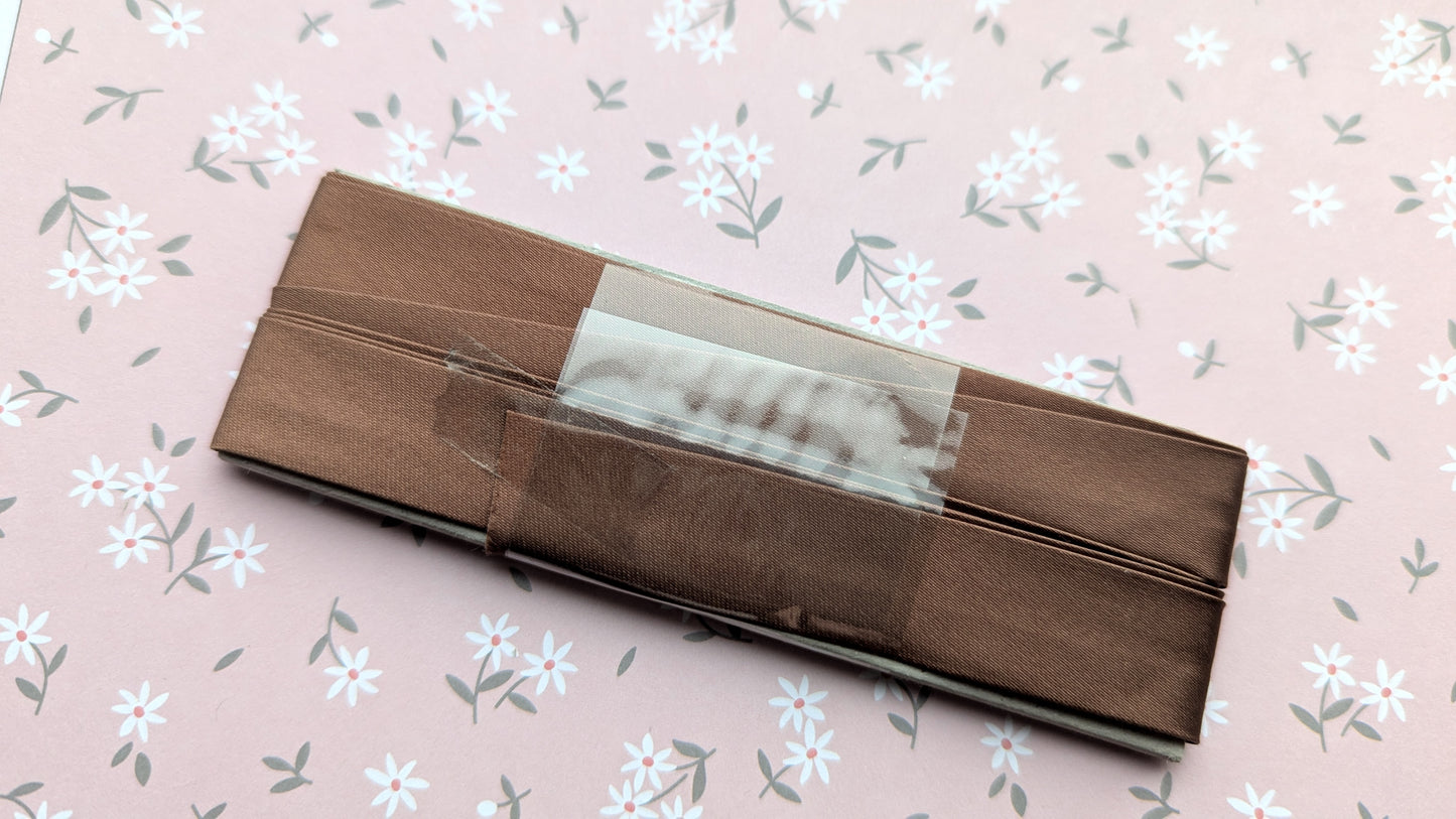 Satin bias tape