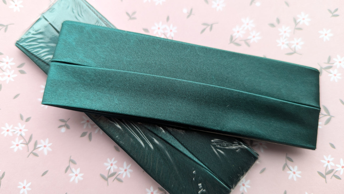 Satin bias tape